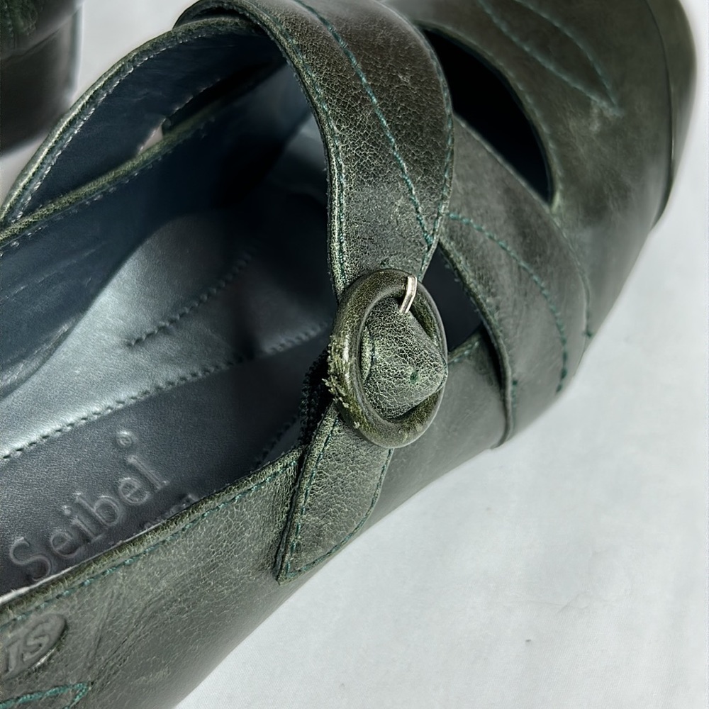 Josef Seibel Marissa Moss Green Mary Jane Heel - Picture 7 of 9